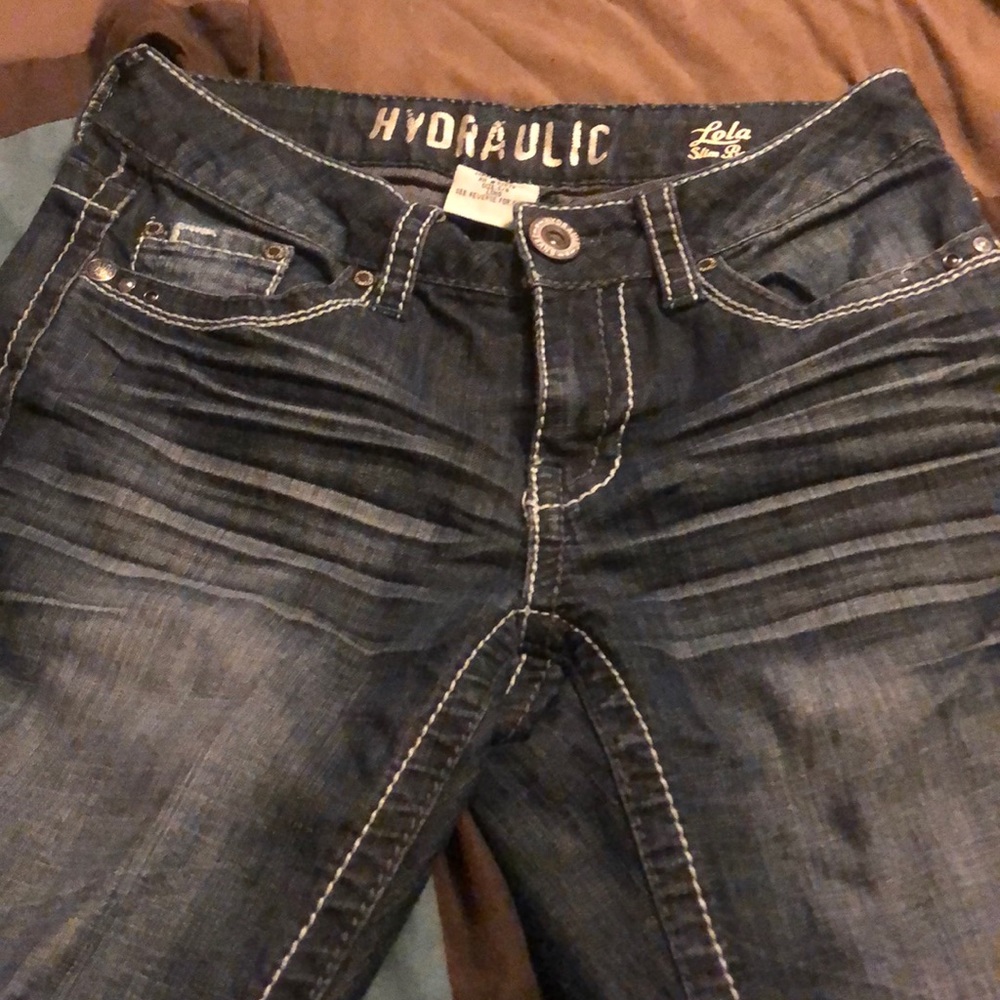 Hydraulic jeans 5/6 long